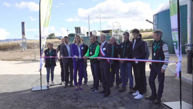 Un méthaniseur « 100 % agricole » sort de terre à Viry