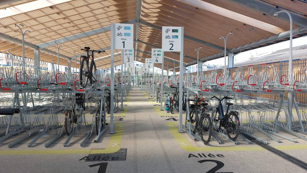 Un parking vélos XXL inauguré à gare du Nord