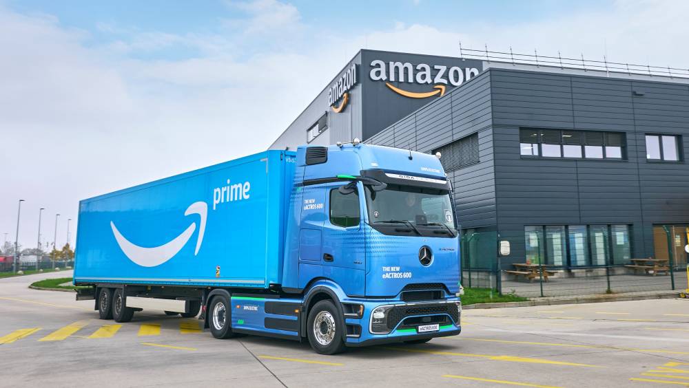 Amazon acquiert 200 poids lourds électriques