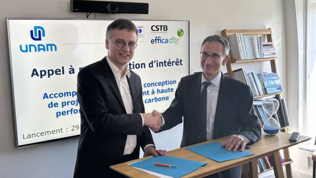 L’UNAM et Efficacity lancent un AMI pour des quartiers bas carbone